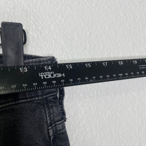 Madewell Womens Jeans Size 28 The Perfect Vintage Crop Jean Faded Black Denim - Picture 5 of 13